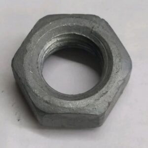 Hexagonal 15mm Mild Steel Hex Nut, Size: 1 Inch (d)