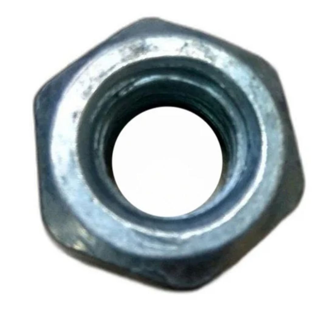 Hexagonal Mild Steel Hex Nut, Size: 1 Inch (d)