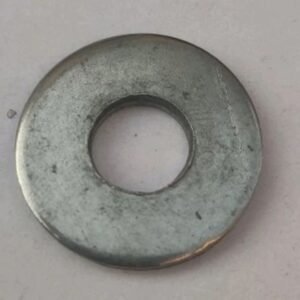 Zinc Plated 2mm Mild Steel Washer, Round