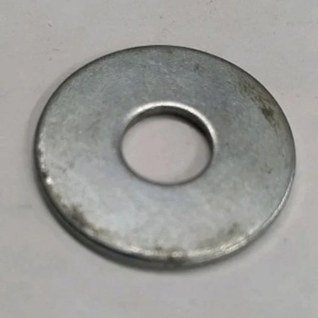 Zinc Plated Mild Steel Flat Washer, Round